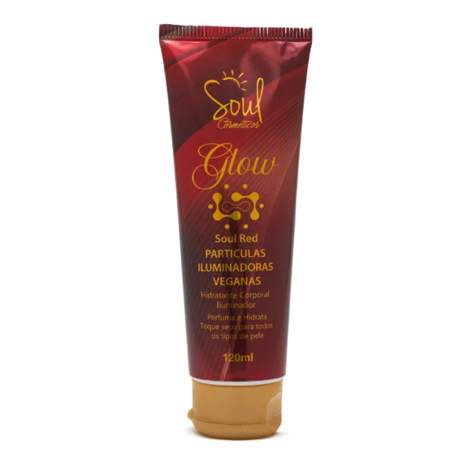 Hidratante iluminador Glow Soul RED 120ml - 💄 COSMÉTICO - Morita | Cosméticos Paraguay