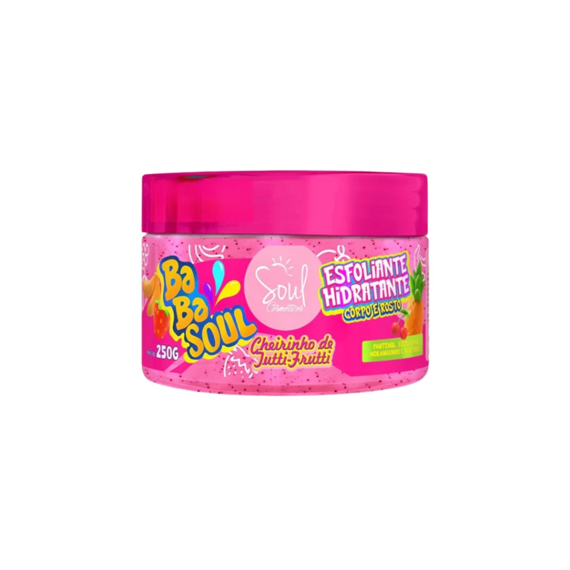 Exfoliante Corp.y rostro BabaSoul TuttiFrutti 250g Soul - 💄 COSMÉTICO - Morita | Cosméticos Paraguay