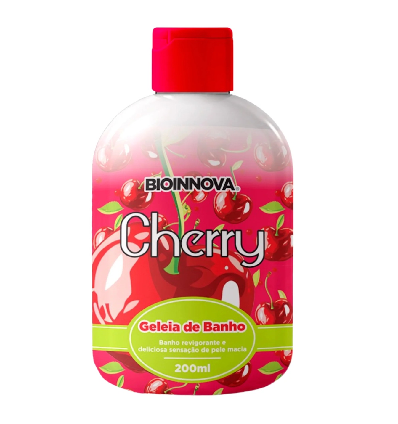 Gel de Banho CHERRY 200ml Bioinnova - 💄 COSMÉTICO - Morita | Cosméticos Paraguay