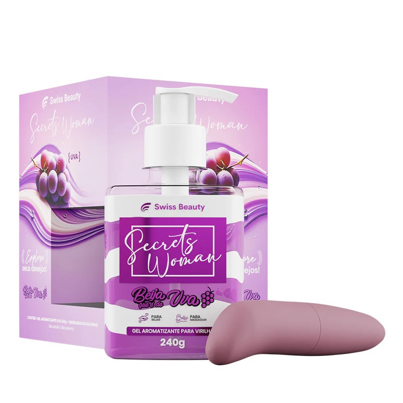 Kit Gel Hidratante + masageador Delfin Swiss UVA - 💄 COSMÉTICO - Morita | Cosméticos Paraguay